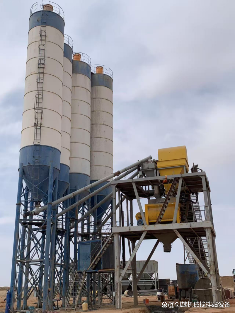 HZS180 Concrete Batching Plant 180m3/h